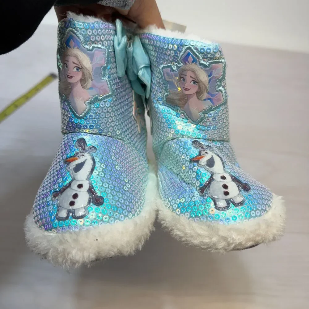 Frozen Toddler Girls Slipper Bootie Size: 5/6 New with Tags w/Free shipping NWT‎